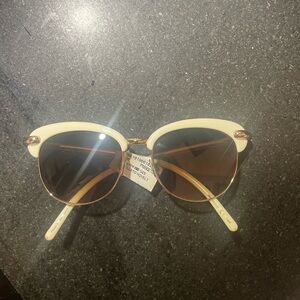 Pomelatto sunglasses white retro style brand new with tags BNWT